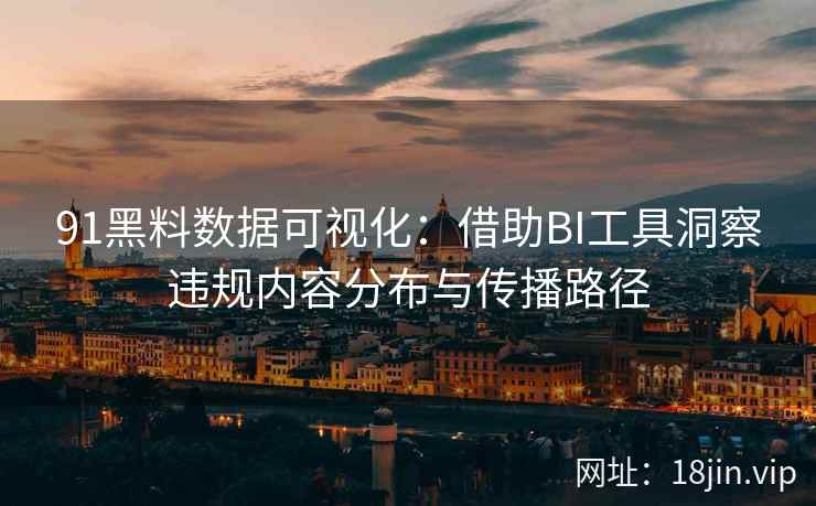 91黑料数据可视化：借助BI工具洞察违规内容分布与传播路径