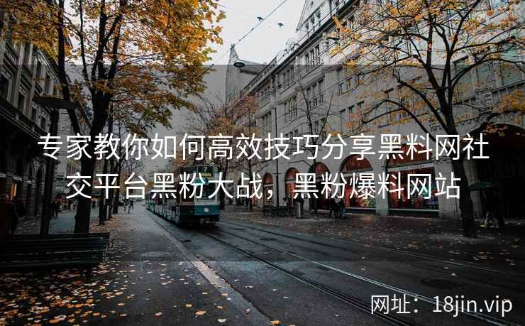 专家教你如何高效技巧分享黑料网社交平台黑粉大战，黑粉爆料网站
